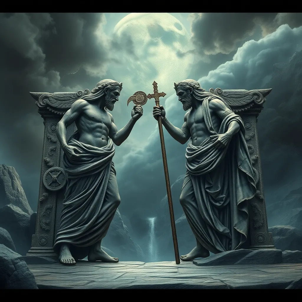 The Myth of Janus God of Beginnings and Time Roman Mythology