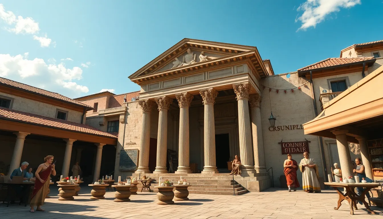 The Rituals of the Roman Marketplace: Commerce and Religion - Roman ...